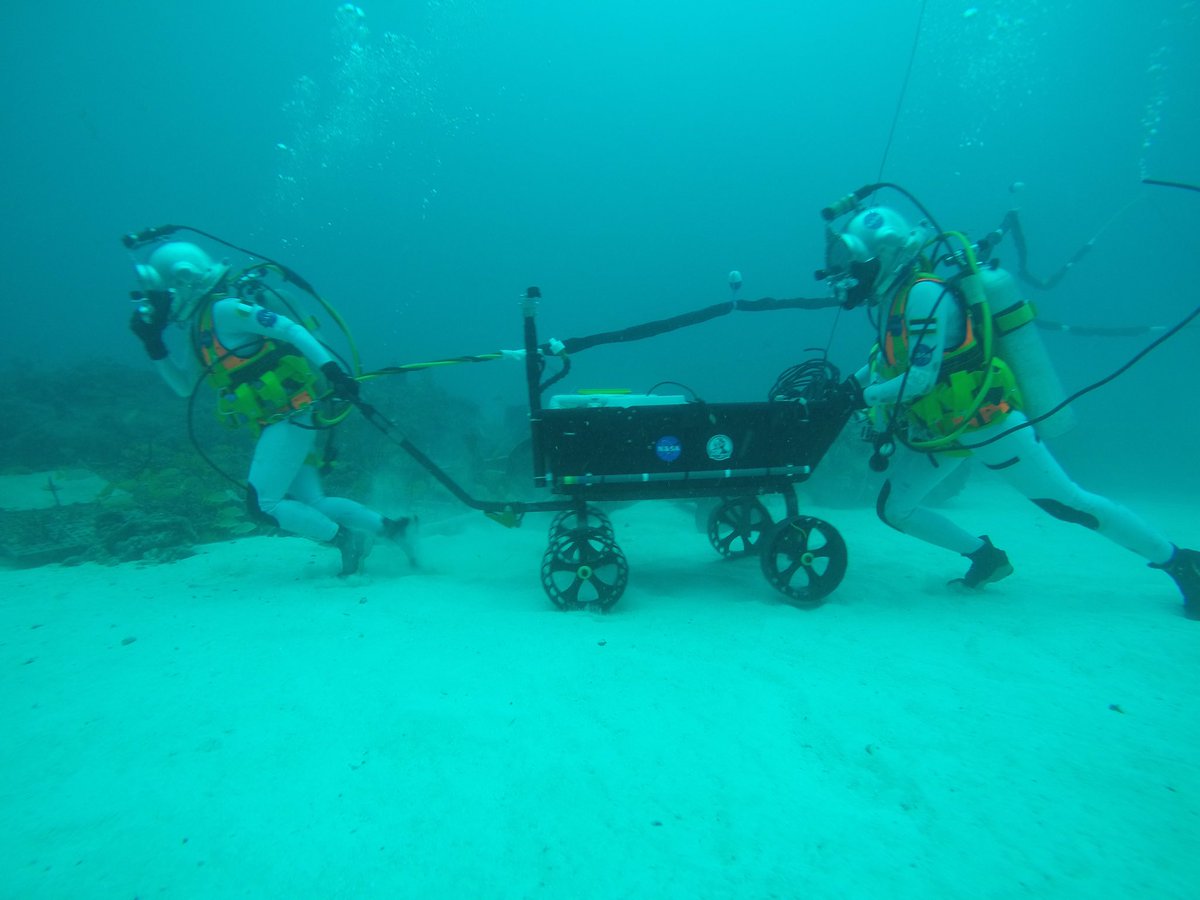 This place @ReefBase is special. Our aquanauts have called it home for a little over a week, living and working underwater so we can learn the best exploration strategies for the Moon. 🚀🐠