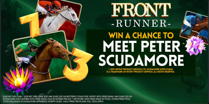 TheProspectHall's tweet photo. When you stake £20 on Butterfly Staxx or Scudamore Super Stake (until 23rd June), you will be entered into a draw to meet Peter Scudamore himself 🤩 

Find out all about the draw  right here 👉 https://t.co/0BWToacntO 

Full T&amp;C's apply - Must be 18+ - https://t.co/6PHBe8Fluo https://t.co/IMuRv6xVUS