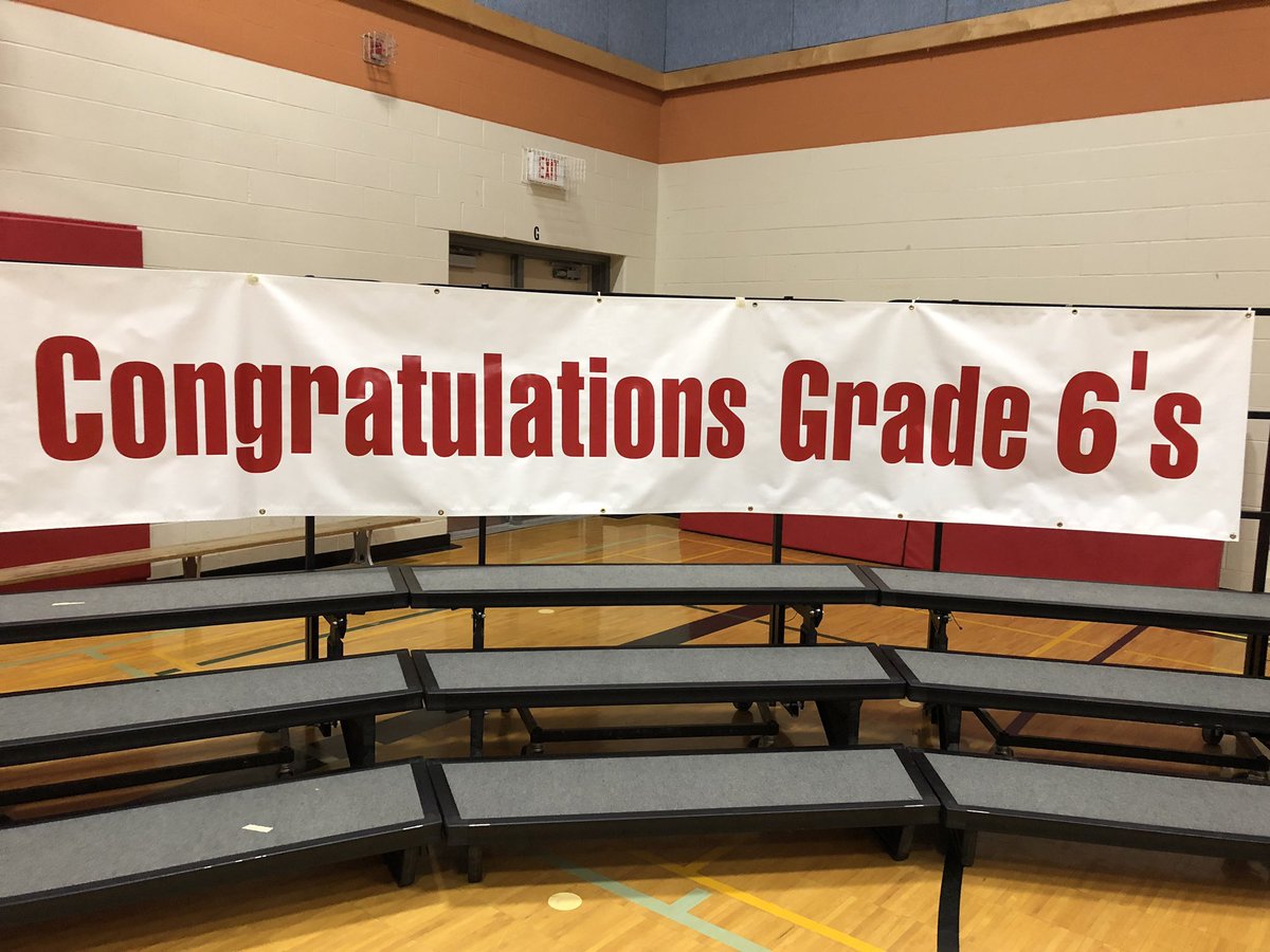 StittsvillePS's tweet photo. Congratulations to our Grade 6 students who had their leaving ceremony today!  We will miss you all! https://t.co/GHl9wEJYlj