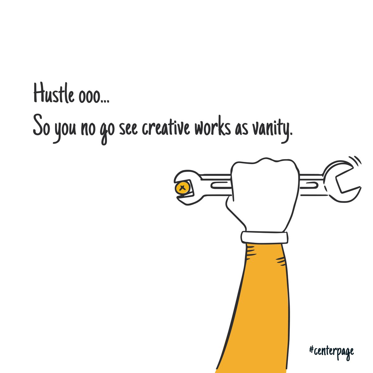 centerpage_net's tweet photo. My brother, my sister, hustle oooooooo 😁😁😁
So that when we give you our quote you won't say it's too much....
Have a great weekend guys.
#tgif #friday #fridaymood  #branding #graphicdesign #graphics #creative #business #funfriday #work #money #digitalagency #marketing #design https://t.co/aoWlqZI0Q1