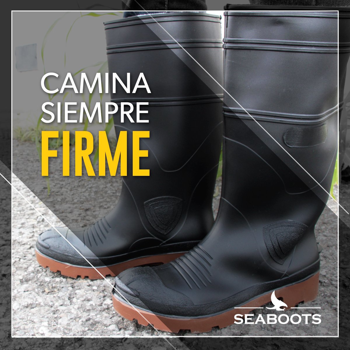 Seabootsve's tweet photo. Las Botas de Seguridad #Seaboots cuentan con propiedades antiresbalantes que te permiten caminar firme en lugares con presencia de agua o humedad, sin correr ningún tipo de riesgo.  #suelas #antiresbalantes #Seaboots https://t.co/HV0drz87hS