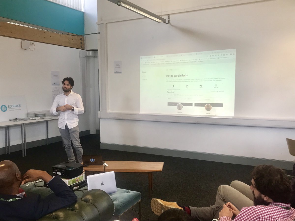 Thank you so much to <a href="/unifrog/">Unifrog</a>, <a href="/blackbullion/">Blackbullion</a>, <a href="/Getuptree/">Uptree</a> and <a href="/unibuddy/">ironman</a> for their presentations this morning!