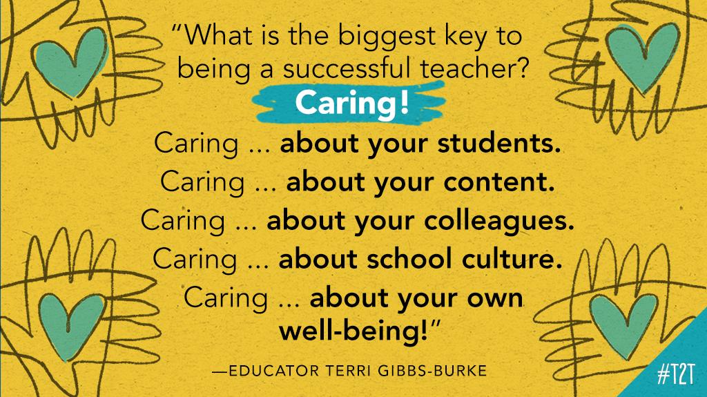 The ❤️ of the #TeacherLife, via educator <a href="/tgibbsburke/">Terri Gibbs-Burke</a>. #JoyfulLeaders #BeKindEDU