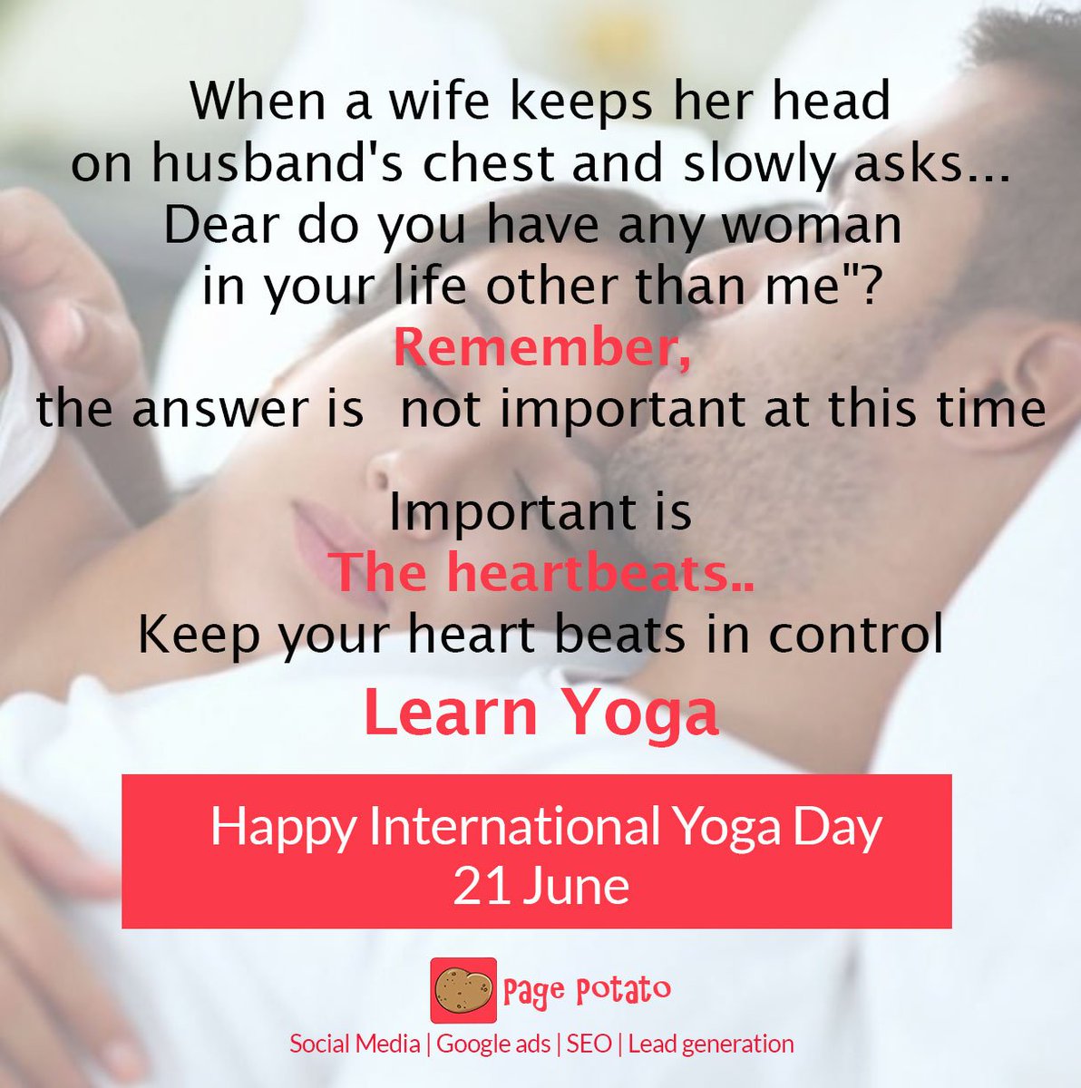Page_Potato's tweet photo. Yoga can help in many way ;P

Happy #internationalyogaday2019 https://t.co/Wd8LH3yQkl