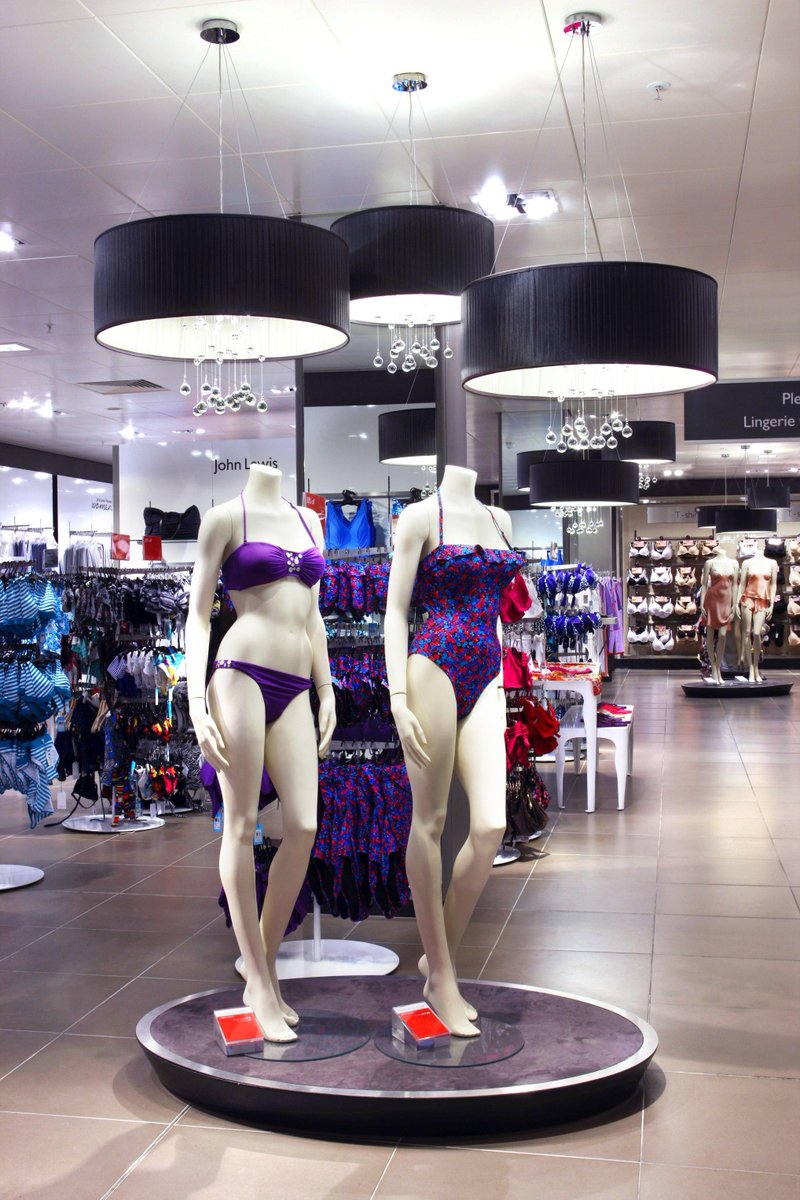 Making a splash in one of Britain's favourite retailers - fabulous contemporary pendants in the <a href="/johnlewisretail/">John Lewis & Partners</a> lingerie  department. KOLARZ are commercial lighting specialists, working with brands such as <a href="/marksandspencer/">M&S</a> <a href="/Harrods/">Harrods</a> to provide luxury decorative lighting
