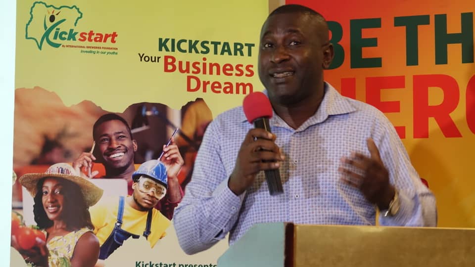 SMEToolkitNG's tweet photo. Beneficiaries of the Kickstart initiative sharing their testimonies on the impact of the initiative on their lives and community #Kickstart2019 @EDC4SME @IBPlc_ng https://t.co/OP56Y738h8