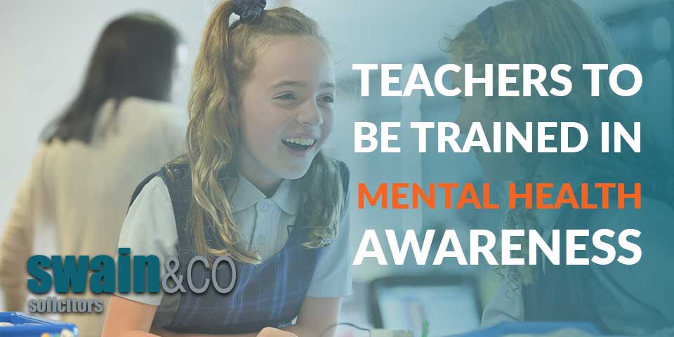 YoungsLaw's tweet photo. #Teachers to be trained in #MentalHealthAwareness. @MelanieLand1, @SwainSolicitors says, "I have seen, firsthand, how #MentalIllness #affects #children and #YoungAdults. 
And I have been constantly #shocked by the #LackOfResources..." Continue reading at: https://t.co/kvglj2M1aD https://t.co/JzR0U5JrNG