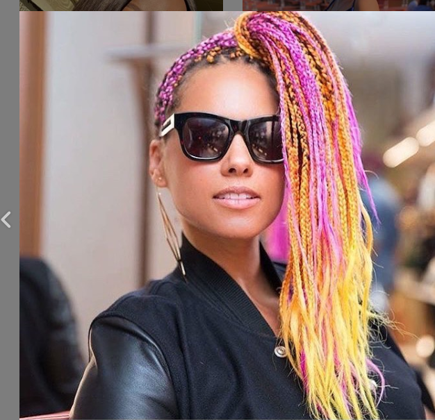 SpellMagazine's tweet image. Alicia Keys personifies the phrase 'Live in colour' 

#SpellMagazine #braidslife #braids #singlebraids #braidsofinstagram