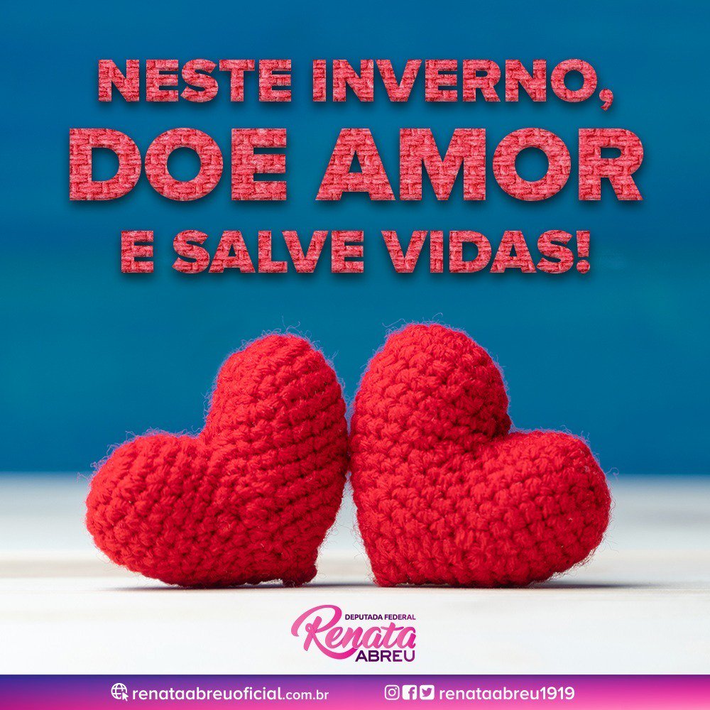 RenataAbreu2020's tweet photo. Hoje começa o inverno, e com ele temos a chance de aquecer o nosso coração doando roupas a quem precisa. É um gesto de amor e que pode salvar a vida de alguém. Não deixe de dar aquela geral no seu guarda-roupa. Um bom friozinho pra todo mundo! 💙
#inverno #campanhadoagasalho https://t.co/VLZDGfidAy