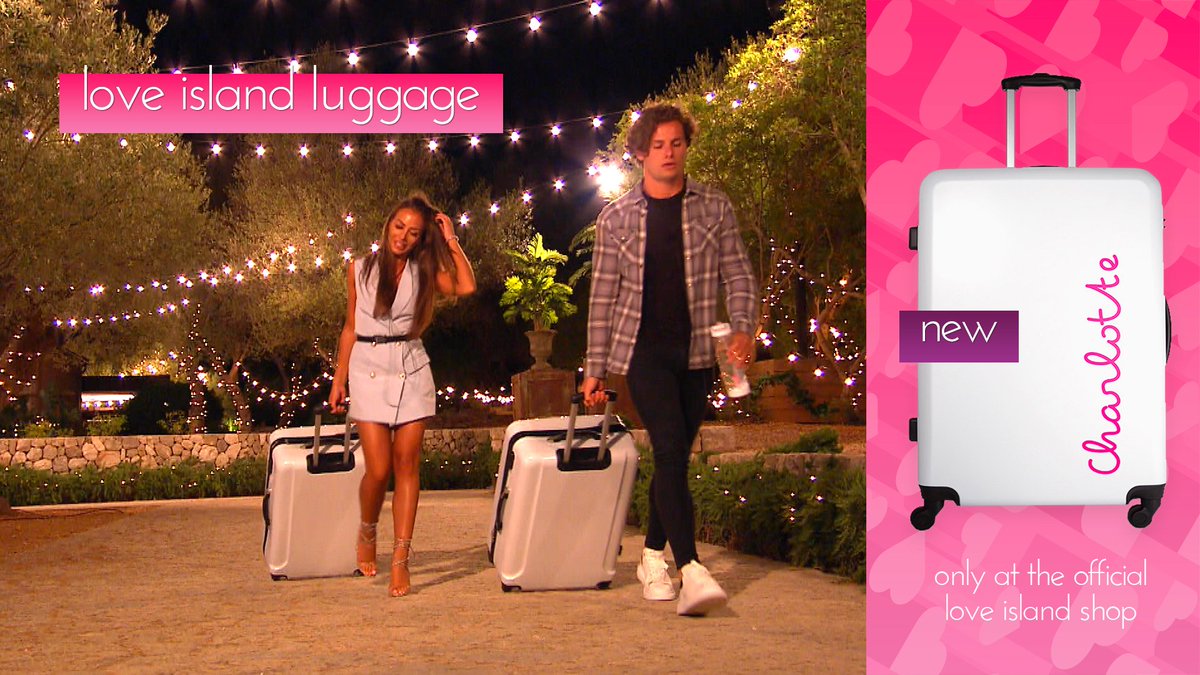 love island cabin suitcase