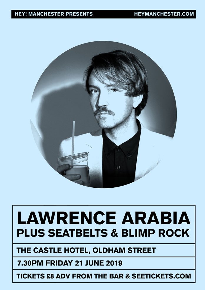 heymanchester's tweet photo. TONIGHT: @lawrencearabia headline at @thecastlehotel! Doors 7.30pm, @blimprocklive is on at 8pm, @seatbeltsmusic at 8.45pm and Lawrence Arabia at 9.45pm. Tickets on the door! https://t.co/YhZvguyugF https://t.co/iMMNXKz7pz