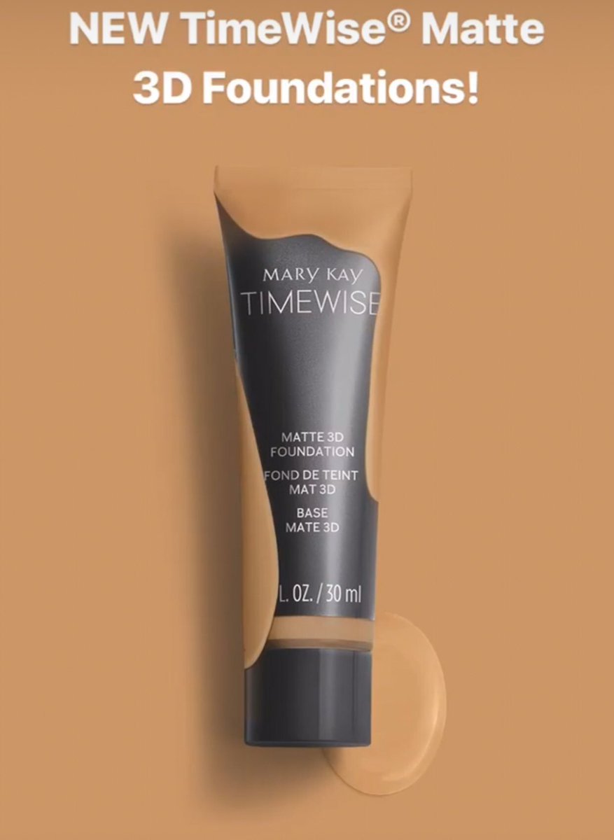 Timewise Matte 3d Foundation Color Chart