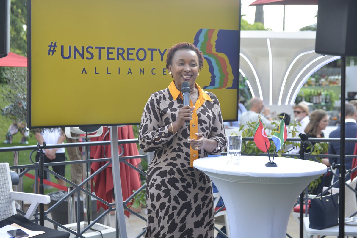 We are truly excited about this opportunity to join this formidable Alliance to drive positive change; eliminate stereotypes and leave no one behind... I am especially passionate to be standing for women and Africa at large #UnstereotypeAlliance