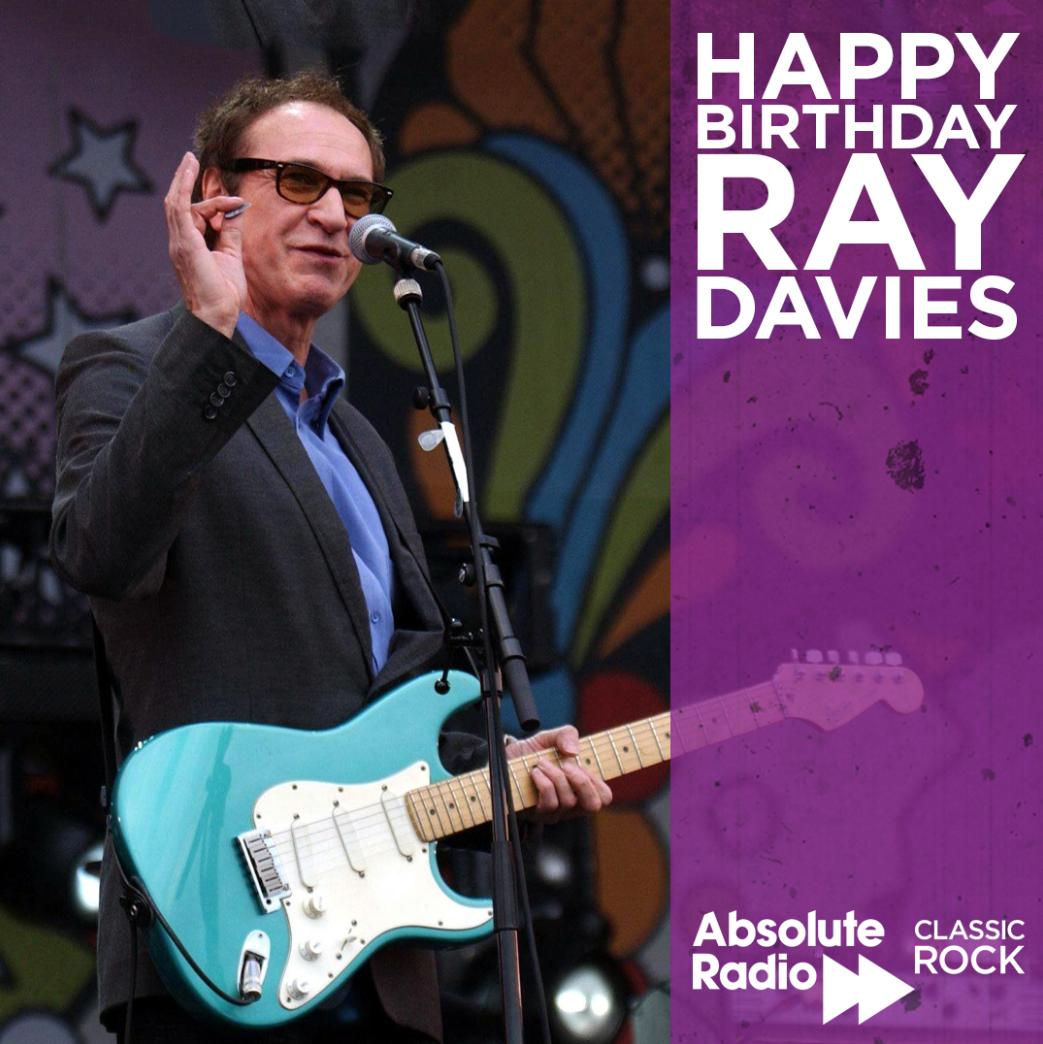One of Britain\s finest hitmakers, Sir Ray Davies, turns 75 today! Happy birthday to frontman! 
