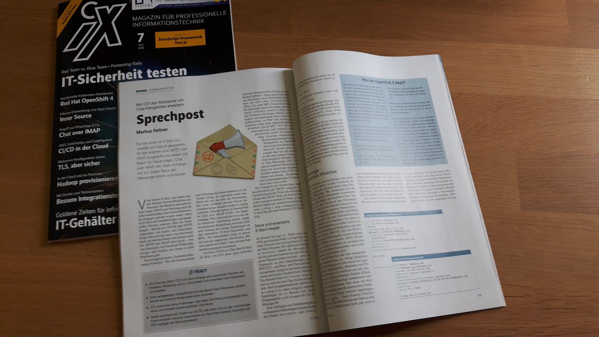 openxchange's tweet image. There is a loooooog and detailed article about our &quot;Chat over IMAP&quot; initiative in latest issue of German IT trade magazin ix, written by @mfeilner To buy a pdf file, please go to shop.heise.de/katalog/ix-07-… #mustread