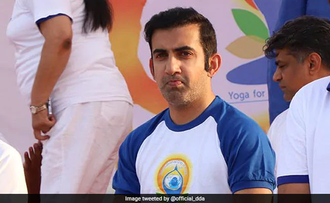 ndtv on twitter yoga more beneficial than gymming says gautam gambhir https t co s4rmz3ui3v twitter