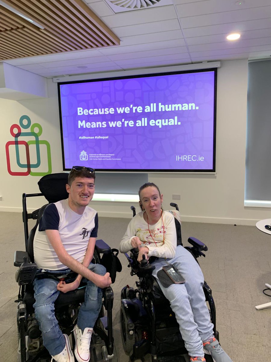 So excited to see the end product "Because we're all human. Means we're all equal" <a href="/shellyonwheels/">Shelly Gaynor</a> <a href="/ILMIreland/">ILMIreland</a> <a href="/_IHREC/">Irish Human Rights & Equality Commission</a> well done!
#allhuman #allequal