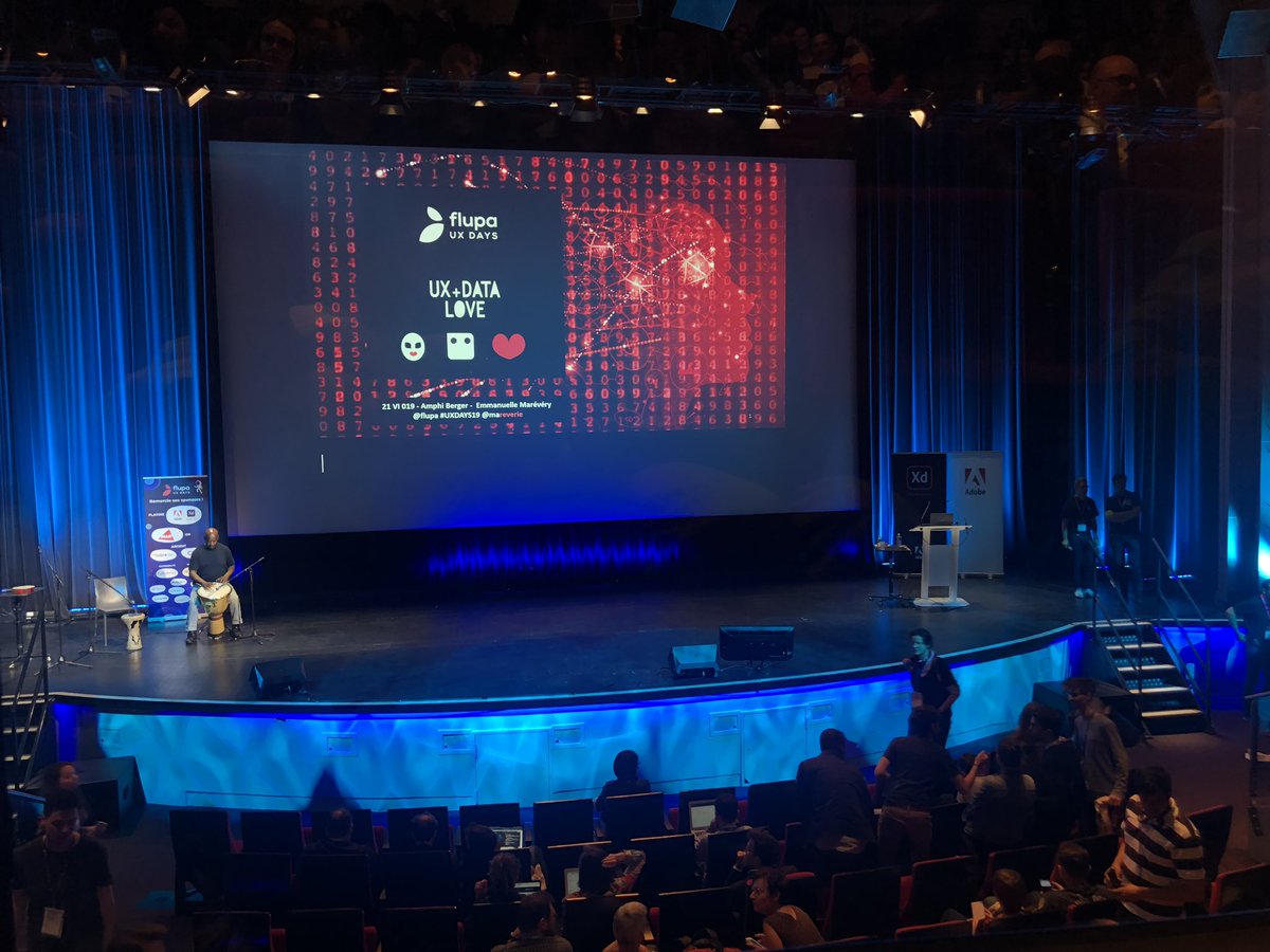 levanclaudiepro's tweet photo. L’utilisation de la data associée à l’UX, un sujet complexe mais clairement à creuser ! Conférence très riche de Emmanuelle Marévéry #UXDays19 https://t.co/HbjstTuSHF