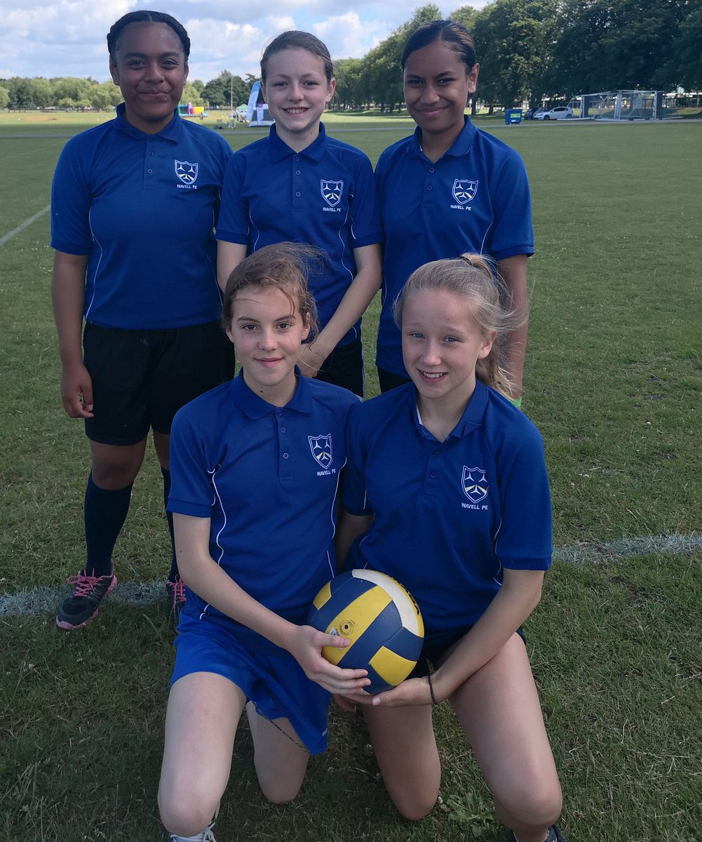 Wavell_PE's tweet photo. Our four #HampshireGames2019 Volleyball teams are in action today, hoping to win a medal in their respective tournaments. A few decent wins recorded already. Best of luck all. #TeamWavell https://t.co/zKuE0DWuJg