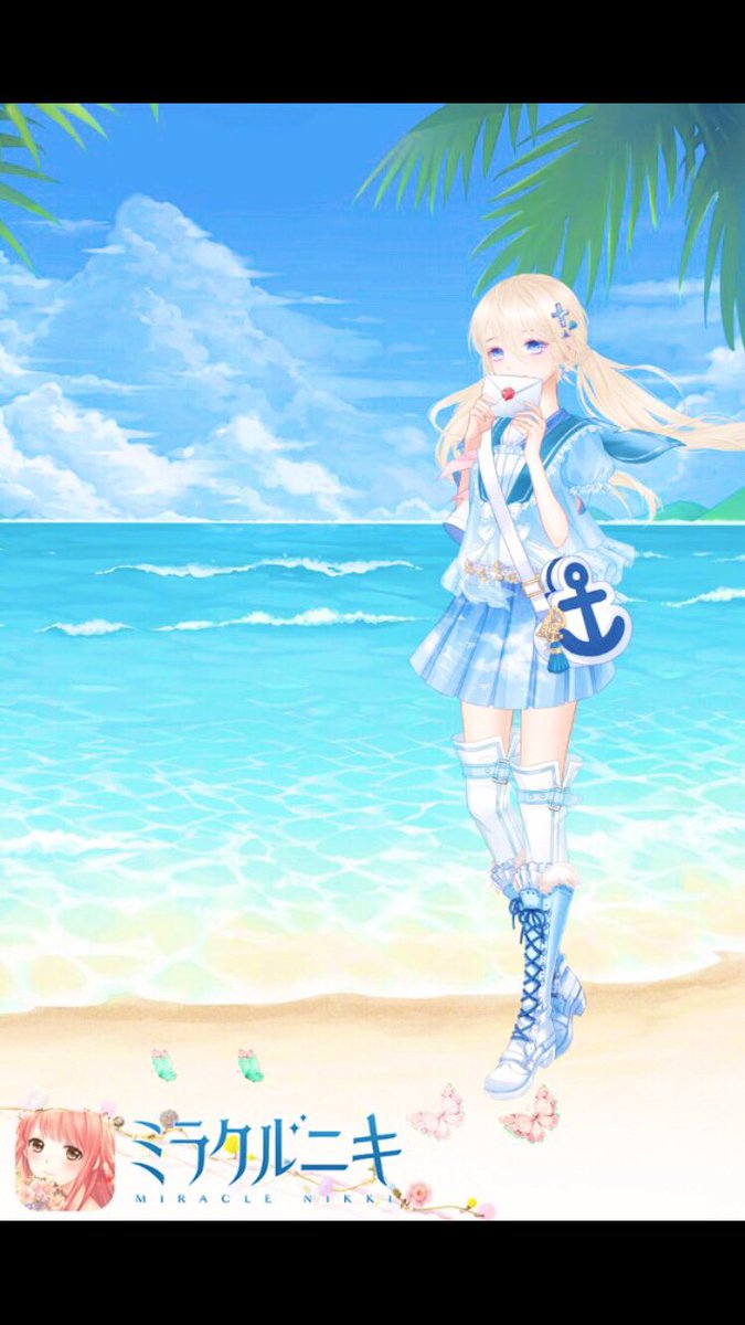 そらねこここ ミラニキ垢 ミラクルニキでのオリキャラに憧れて結構前に作りました っ W C ラナ ちゃんです W ゞ ラナはハワイ語で 漂う静かな水面 という意味 ラナちゃんの綺麗な目が透き通る海に見えたのでこの名前にしました ˊᵕˋ