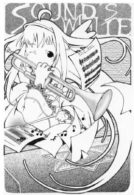 ■今日の過去絵ハガキ:一度はやってみようとするよね、ミュシャ的なやつ。確か電撃大王宛て。 