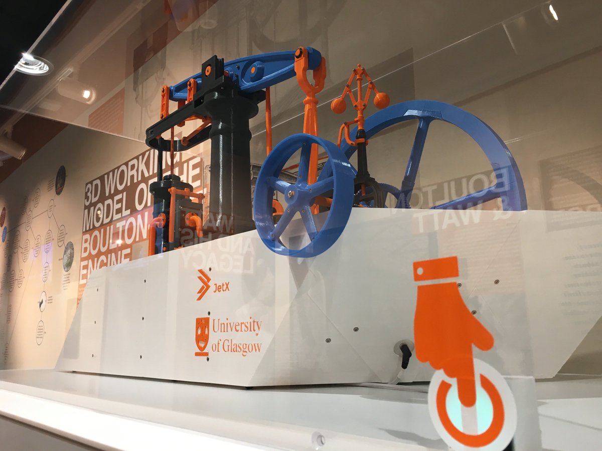Our latest news update is here! 📬 Find out how we got involved in the <a href="/watt2019/">James Watt 2019</a> bicentenary celebrations and where you can see the engine model in action! jet-x.org/news/our-3d-pr…