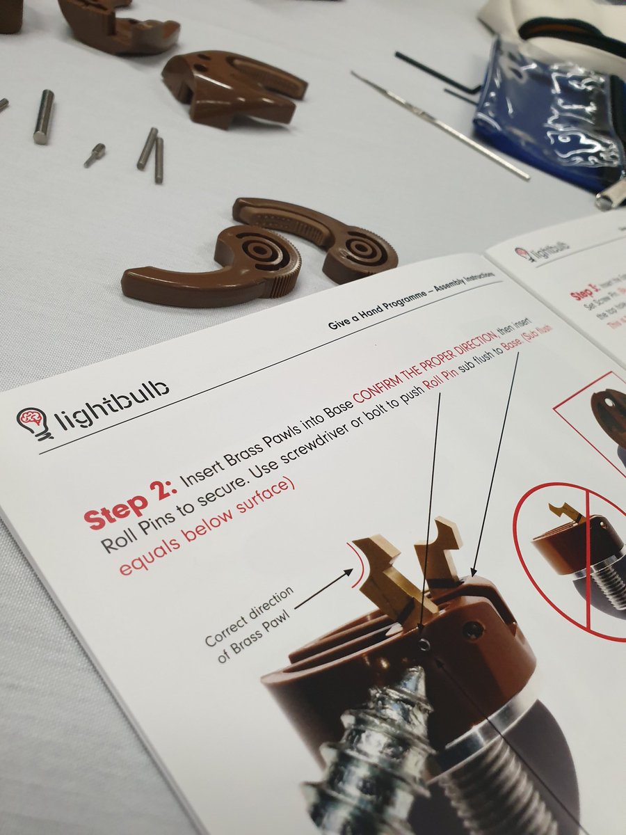 The AMAZING <a href="/DavidMeadeLive/">David Meade</a> delivers an inspired team building exercise <a href="/BelfastICC/">ICC Belfast | International Convention Centre</a> <a href="/ABPCO/">ABPCO</a> assembling prosthetic hands #lightbulbteams. Not a dry eye in the house!