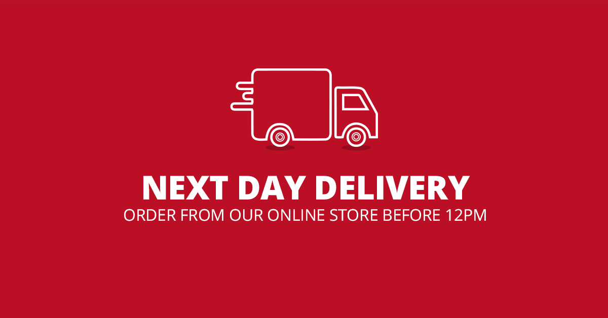 How many hours have you lost through faulty machinery this year? The good news is that if you order spare parts from our online store before 12pm, we provide next day delivery. For delivery costs, visit bit.ly/2XqIBGu