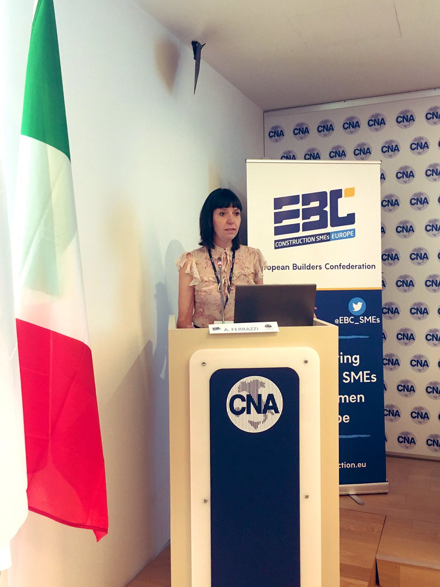 EBC_SMEs's tweet photo. After a rich debate, @HarleyDikkinson Marketing Manager A. Ferrazzi presents a last 🇮🇹 best practice on #PublicProcurement and energy renovation in #construction
Nice 🍝🍕 reality check in the slide !
#EBC_Congress in Rome https://t.co/dCjhsbYMrv
