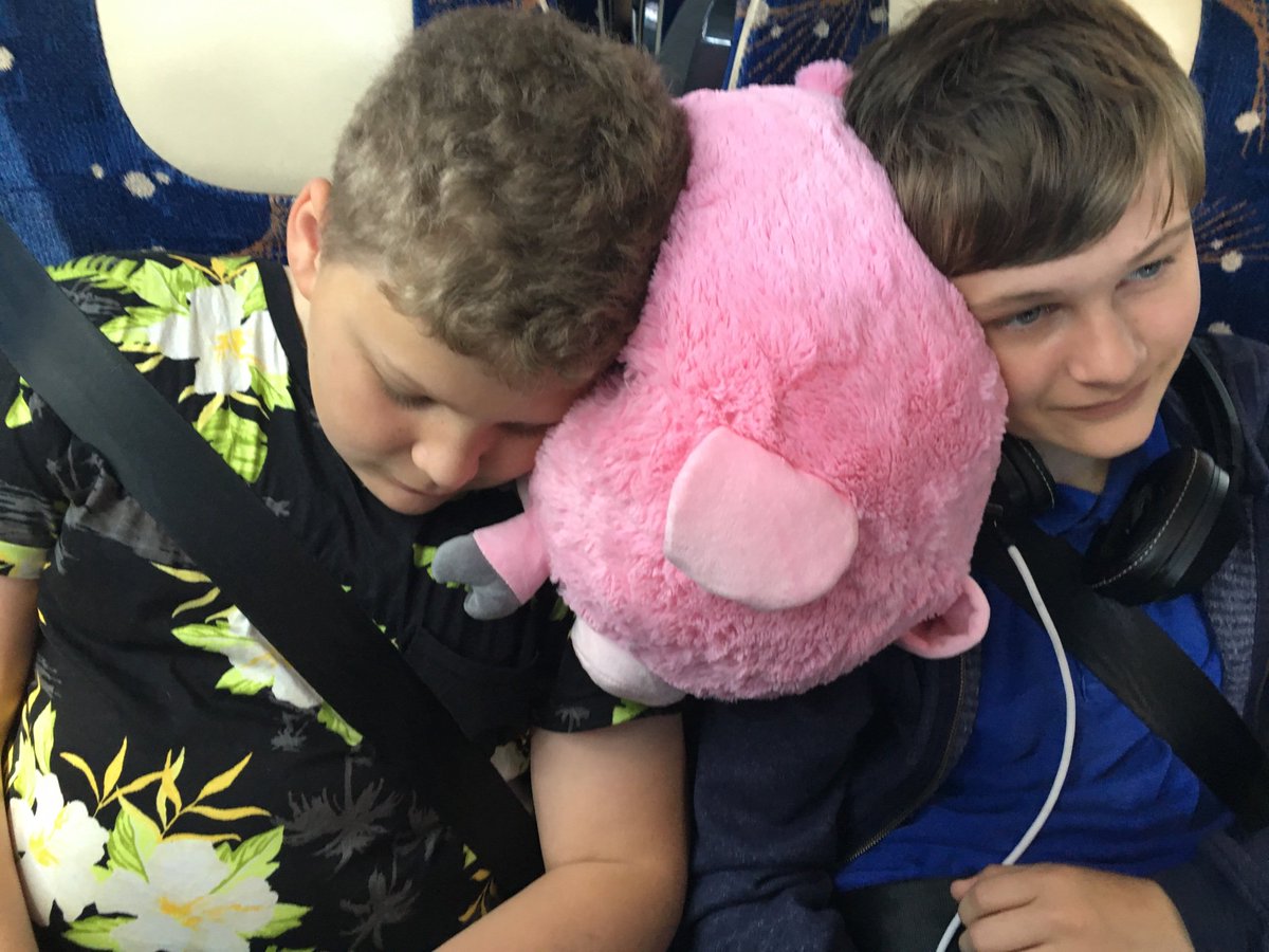 HistoryFHS's tweet photo. Great start to the Battlefields trip. Students getting comfy on the wait for the ferry. https://t.co/NhRGQFx8wq