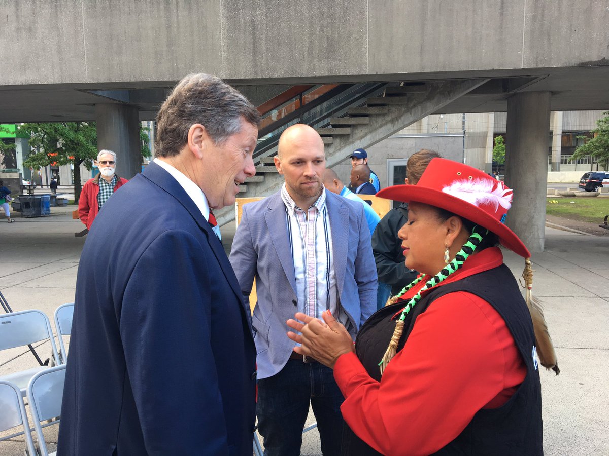 John Tory tweet media