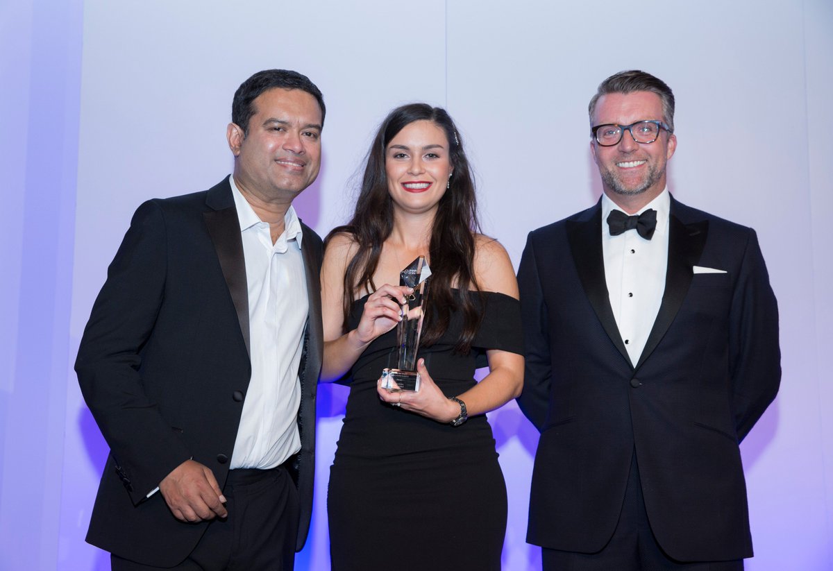 KennedysLaw's tweet photo. Delighted to sponsor Rising Star award at @Insurance_Post #ClaimsAwards this week, & congratulations to winner Laura Eccles @Ecclesiastical who was also a finalist in the #ClaimsApprentice initiative earlier this year.
Pic. presenter @paulsinha, Laura & Partner @Richardpwest https://t.co/RQo6UrPgK3