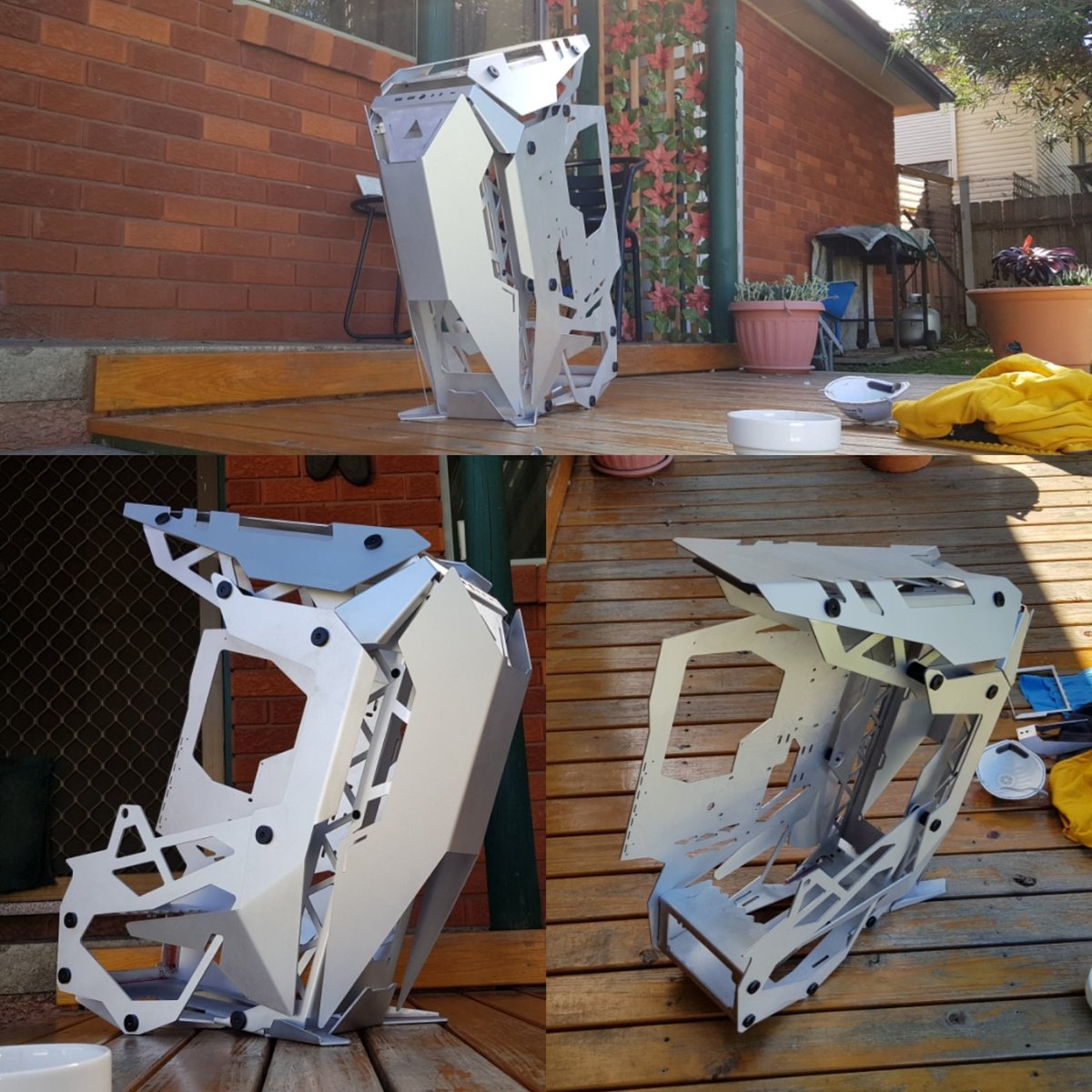 Stripped the chassis of all anodizing, and getting ready to brush and paint
<a href="/AntecEurope/">Antec Europe</a>