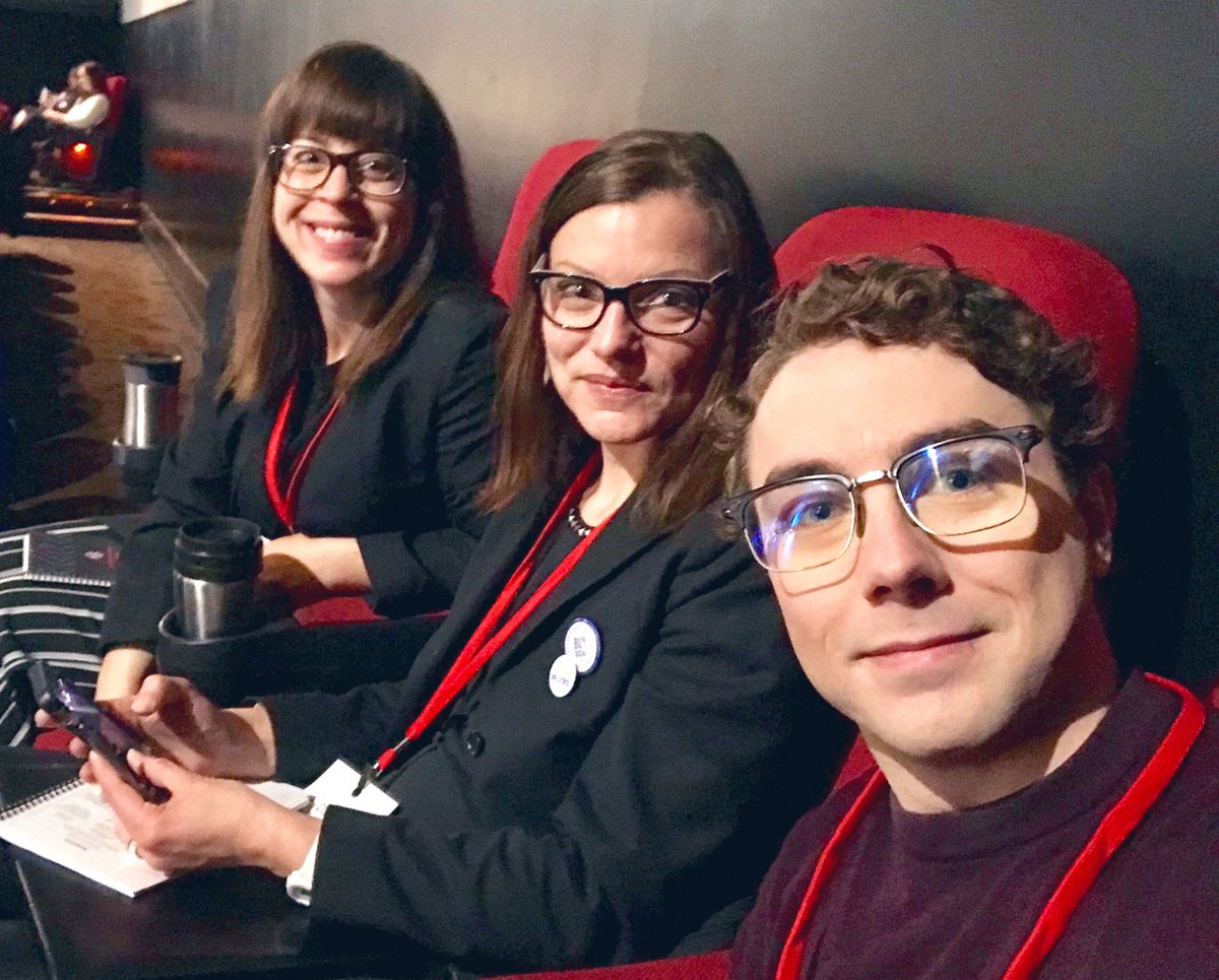 LakeCityWorks's tweet photo. Excited for @SocialMediaHFX today with our @LakeCity_NS #communications team! Keynote @RodneyHabib ππΌ #SMDHSelfie #SMDH19 #SelfieDay #PictureThinkers https://t.co/O7WiYzV5c3