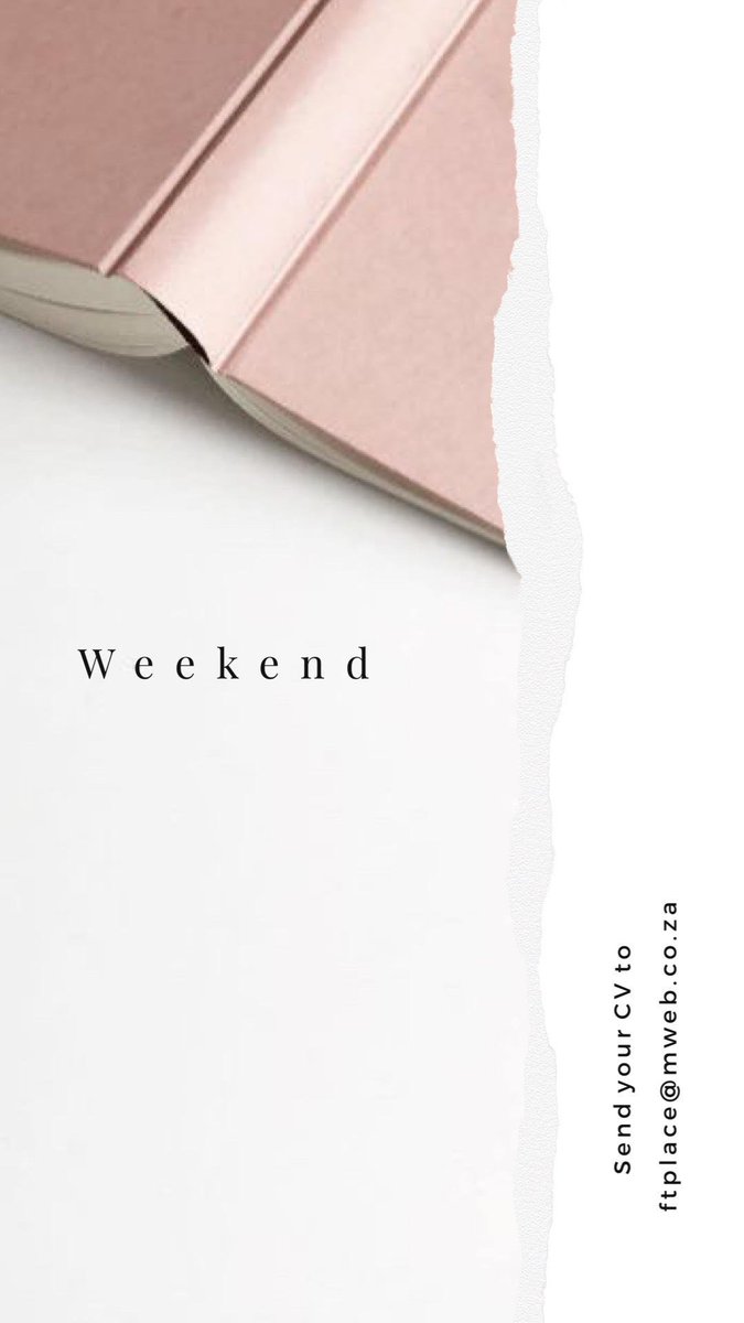 PlacementPoint's tweet image. The weekend has arrived! ☕️🍂 #weekend #friday #jobs #recruitment #southafrica