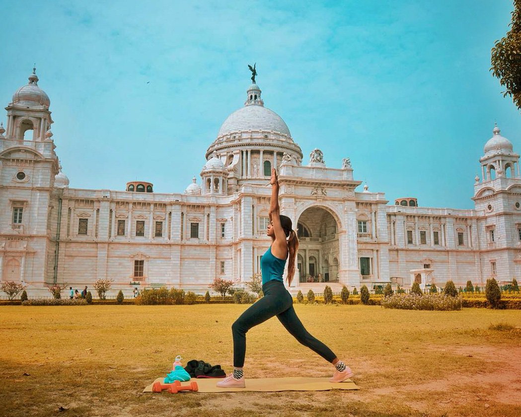 Time to #BeAWarrior this #InternationalYogaDay 🙌
Booked my free class today using @becurefit app - why don't you join me too? I've been using the cure.fit app and I'm in love with it!💯