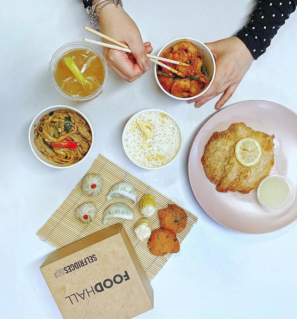 PPanasian's tweet photo. Thank you @halal_travelgrams for visiting our Ping Pan Asian Deli at Selfridges @intutraffordcentre, Manchester. 

#pingpanasian #asianfeast #asianfood #papparichuk #papparich #PingCoombes #MasterChefRecipe #Selfridgesfood #Selfridges #roti #laksa #londonfood #TOTastemaker https://t.co/uh6mzn7Qc0