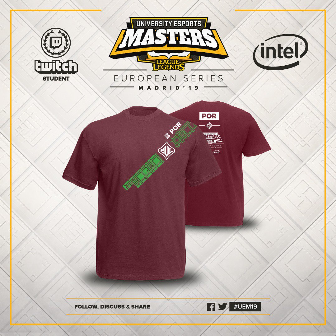 eunivleague's tweet image. Preparados para a apoiar a FEUP na #UEM2019 ? Temos 10 tshirts oficiais para oferecer, sendo que para te habilitares a 1 só tens que:
1️⃣  Seguir @eunivleague 
2️⃣  Seguir @uemasters
3️⃣  RT este post