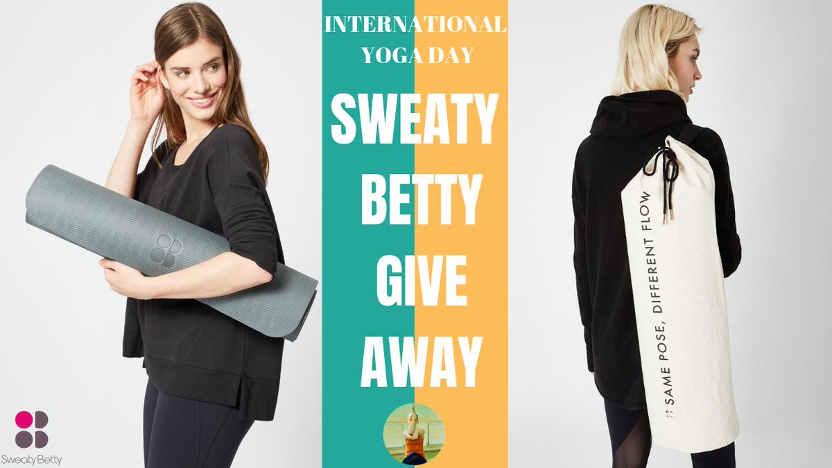 WIN OUR SWEATY BETTY GIVEAWAY - To Enter you must subscribe to the TabithaYoga YouTube Channel &amp; comment using #femalepower in the comments below the YouTube GiveAway video. Be 18+ &amp; UK resident Draw Ends 5.7.19.See tabitha-yoga.co.uk for full T&amp;Cs. youtu.be/k9HYni44S-A