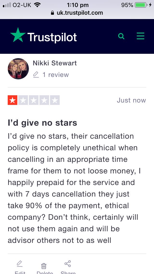 nikki057's tweet image. @Trustpilot don’t bother with #Taxicode in the Uk