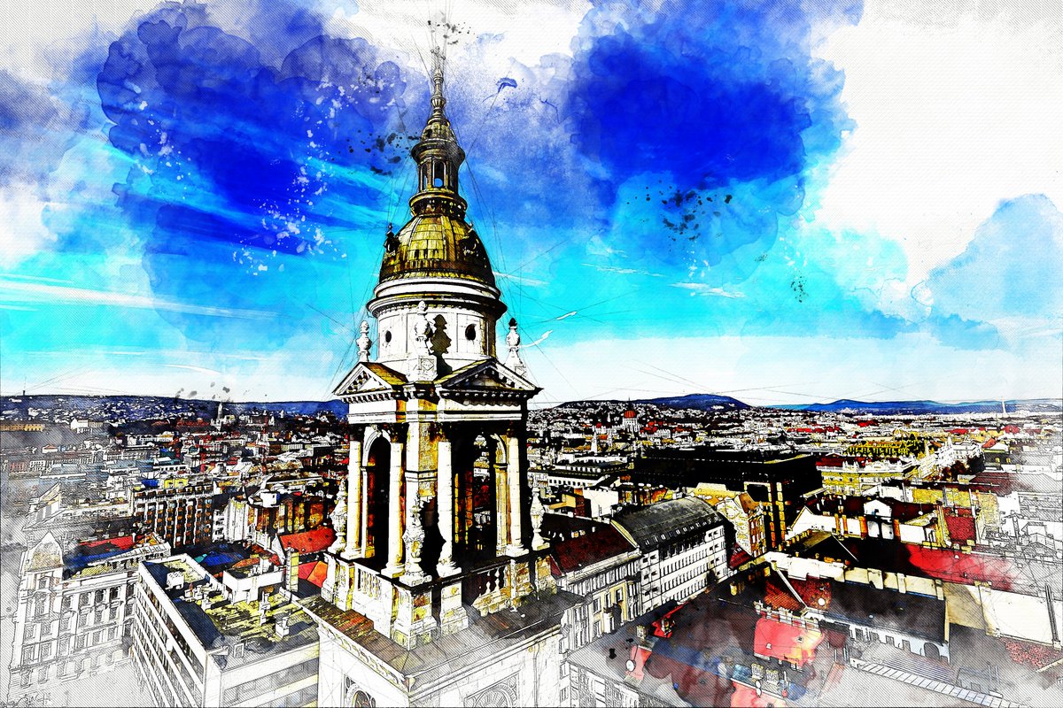 walkinbp's tweet photo. https://t.co/jD4L27t9DW - Budapest from St. Stephen's Basilica - #walkinbp #takeatour #budapest #hungary #travel #parliament #buildings #history #historicalplaces #beautifuleurope #beautifulbudapest #architecturelovers #architecturephotography #thegreatoutdoors #outdoorsculpture https://t.co/1czKxIhRst