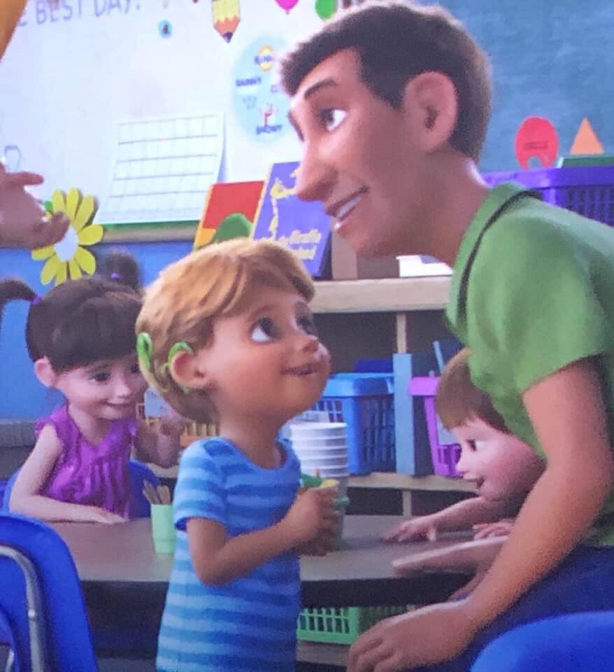Well done, <a href="/Pixar/">Pixar</a>! #ToyStory4 #cochlearimplant 🤟🏻