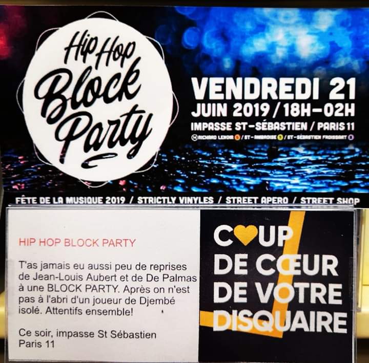 Quand Kevin de la Fnac nous fait un coup de cœur ❤️❤️❤️❤️ 
#HipHopBlockParty cc @RapporteuzZ @benjamine_weill @kohndo @hiphopsupport @Nasme75018 
Rdv ce soir !! Big Up !!