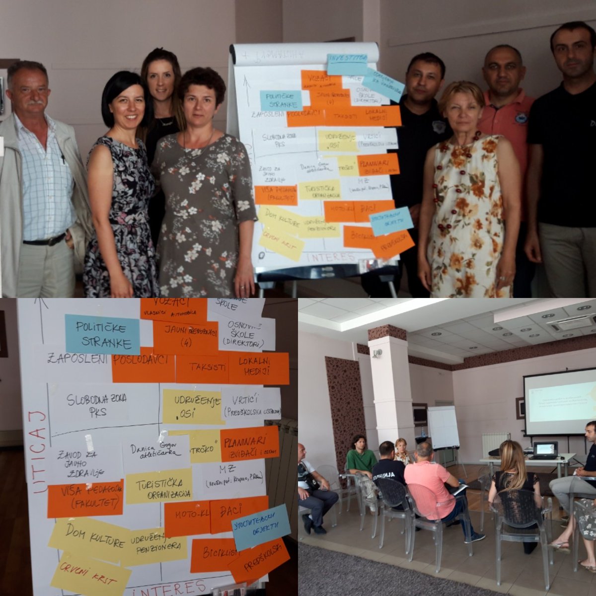 Supporting #SUMP development in City of Pirot. Mapping stakeholders. #SUMSEEC project