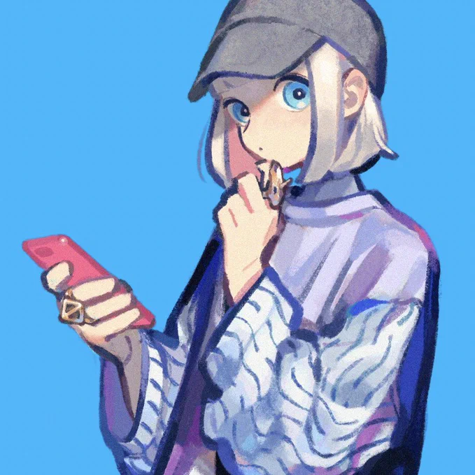 7月個展で出すイラストチラ見せ
お店のお洋服とコラボしてます👕 