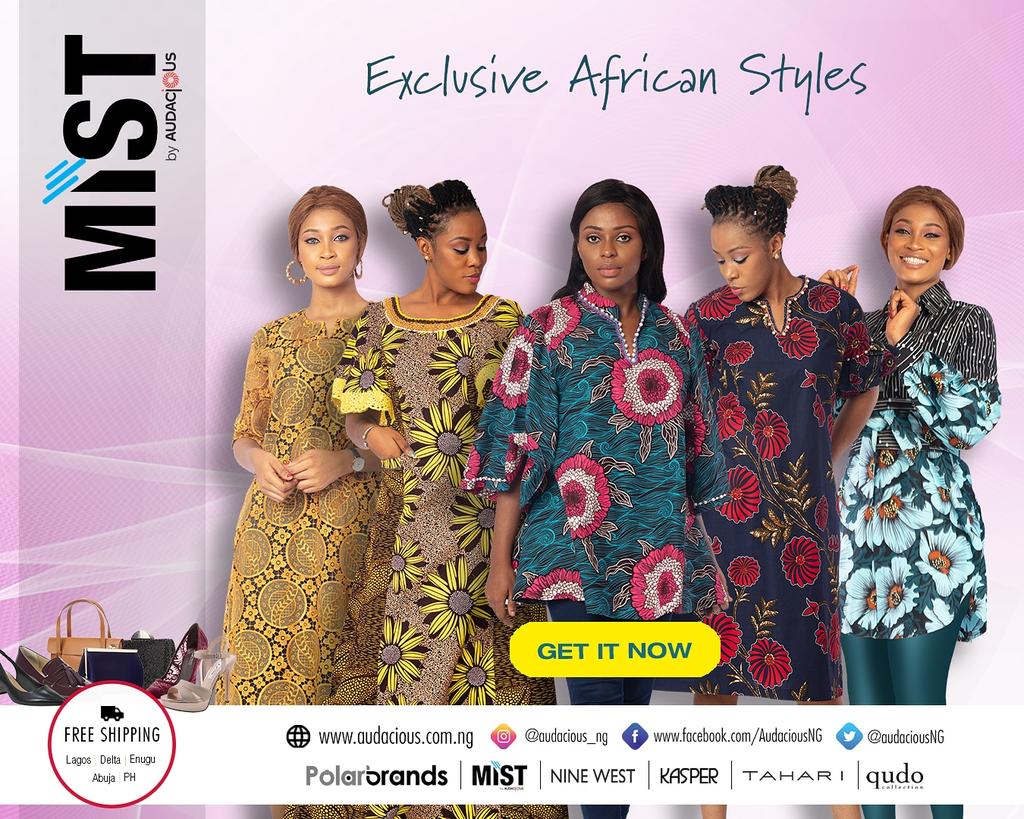 AudaciousNG's tweet photo. The range of Exclusive African Styles from Mist by Audacious are available. Buy now at all Audacious Stores and Audacious online. #Mist #exclusive #africanstyles #inspire https://t.co/kCMSvX2QhU