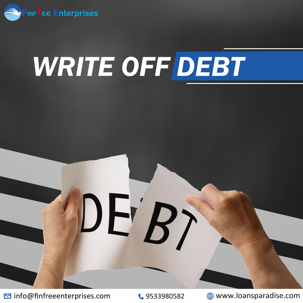 Worried about too many debts? Get #personalloans for #debtconsolidation from our personal loans providers, and get over your debts safely! Visit: loansparadise.com
#QuickBusinessLoans #FastBusinessLoans #BusinessLoans #QuickLoans #PersonalLoansHyderabad #FinfreeEnterprises