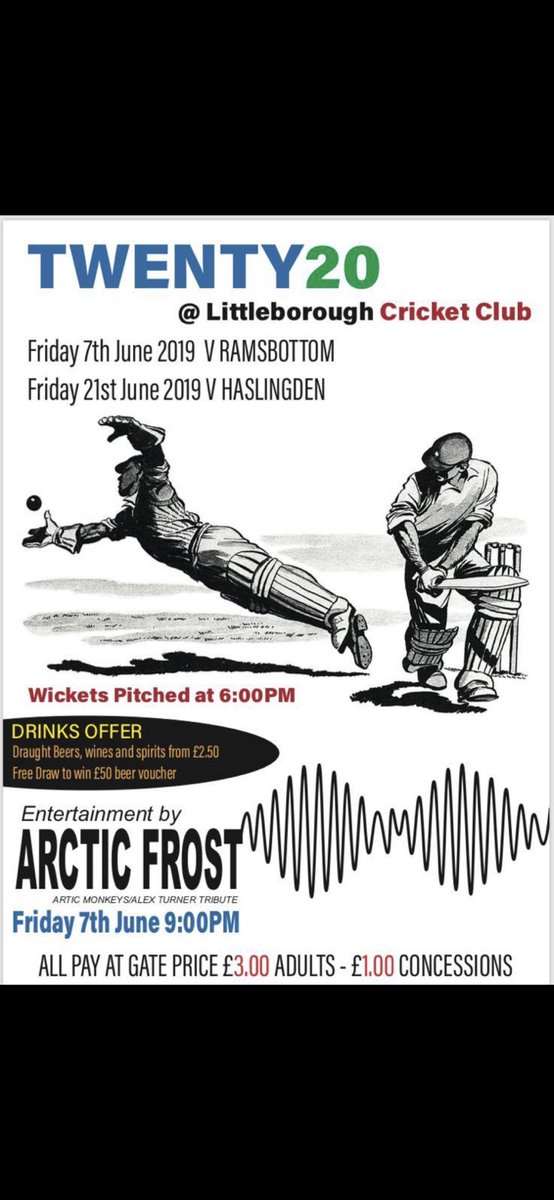 LCC1839's tweet photo. Weathers looking good for tonight’s game, 6:00 pm start vs @HaslingdenCC 

@ArcticFrost99 is playing again tonight at the club so after the game will be rocking again like last time he played. It’s also £2.50 pints as well https://t.co/SlZuz9TEuh