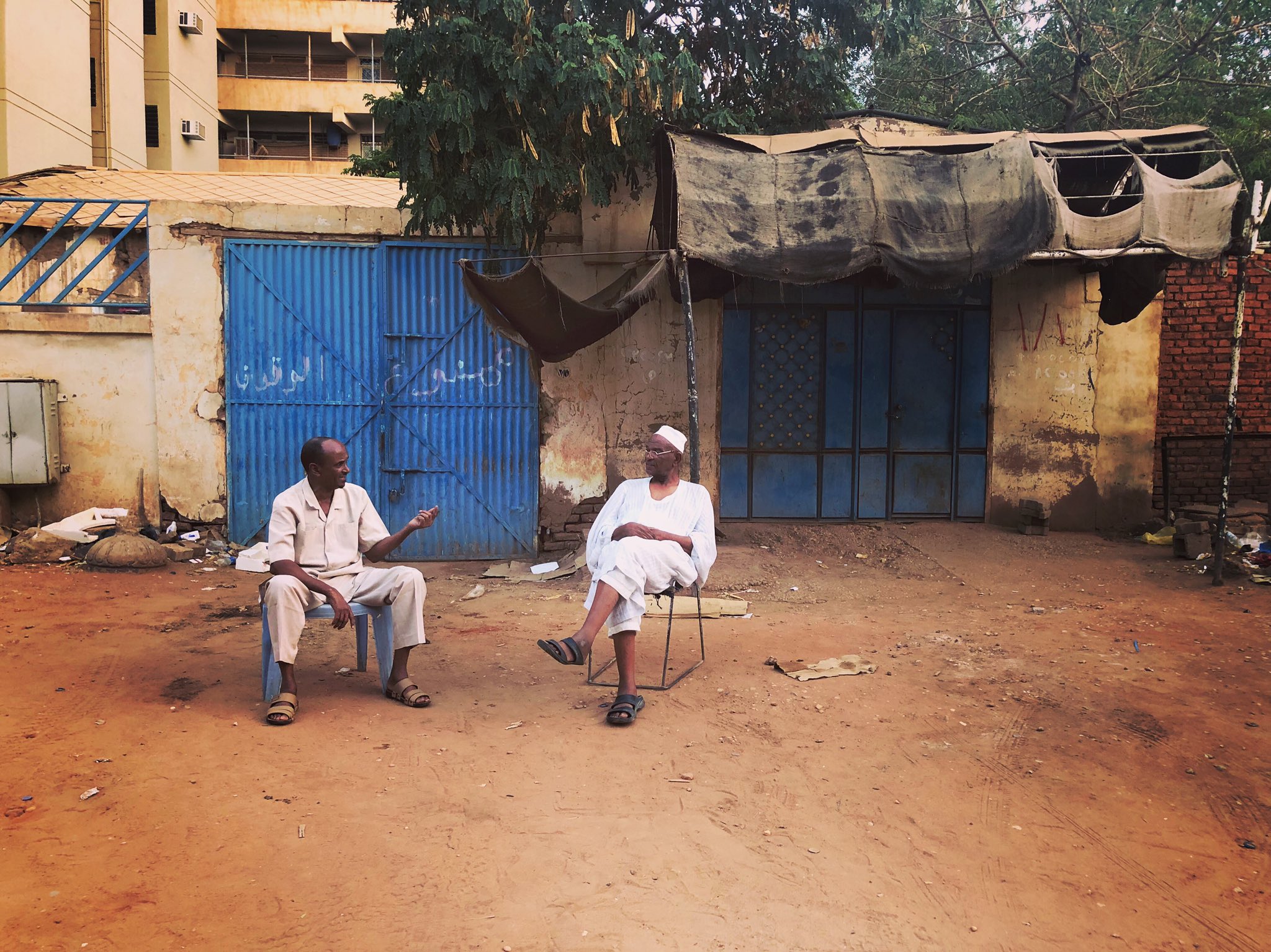 Chat on in Khartoum