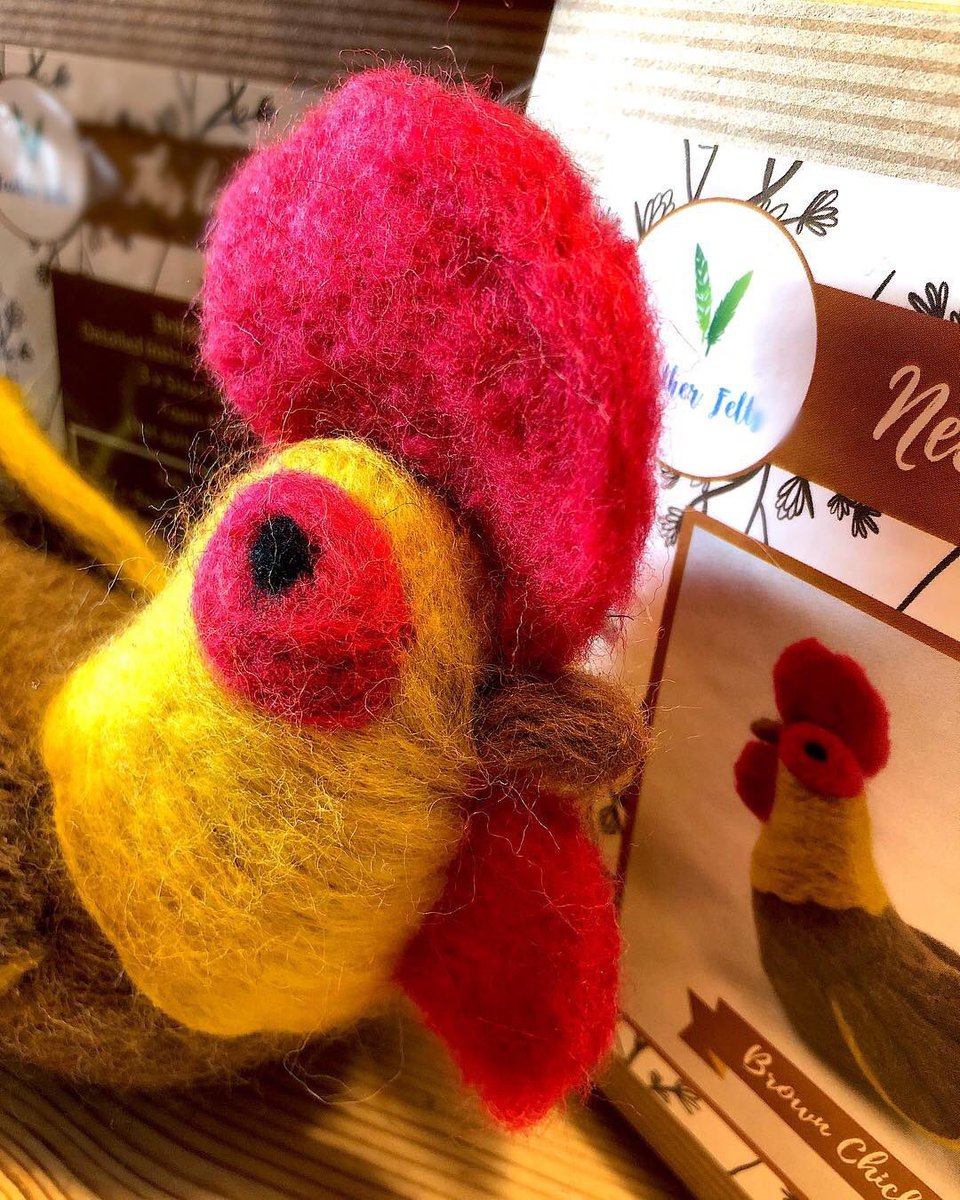 Featherfelts's tweet image. 🐔

#featherfelts #needlefelting #feltingkit #yorkshire